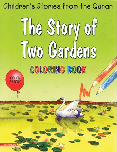 The Story of Two Gardens Colouring Book by Saniyasnain Khan