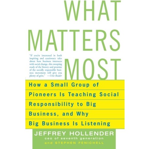 What Matters Most: How a Small Group of Pioneers Is Teaching Social Responsibility to Big Business