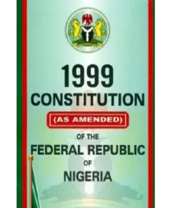 1999 Constitution of The Federal Republic of Nigeria