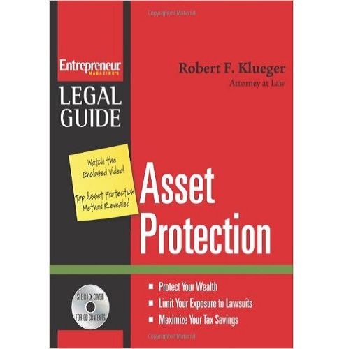 Asset Protection (Entrepreneur Magazine's Legal Guide) 1st Edition