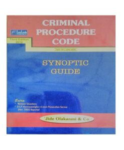 CRIMINAL PROCEDURE CODE: SYNOPTIC GUIDE