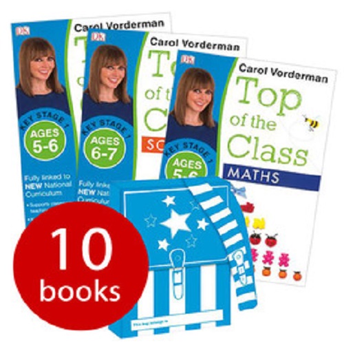 Carol Vorderman: Top of the Class KS1 Collection - 10 Books in a Satchel (Collection)