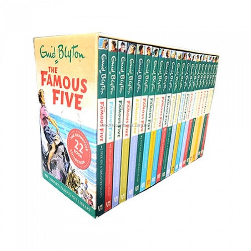 ENID BLYTON - THE FAMOUS FIVE: COMPLETE COLLECTION - 22 BOOKS (COLLECTION)