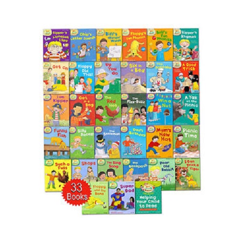 Read with Biff, Chip and Kipper Collection: Levels 1-3 - 33 Books