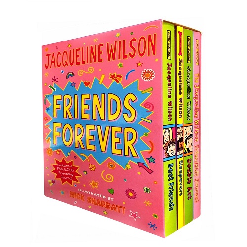 Jacqueline Wilson Friends Forever Collection 4 Books Set