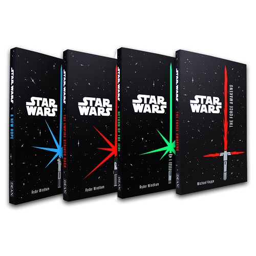 Star Wars 4 Books Set Junior Novel Collection