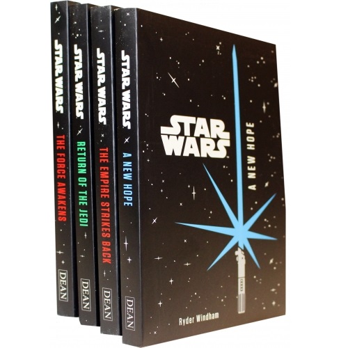 Star Wars 4 Books Set Junior Novel Collection