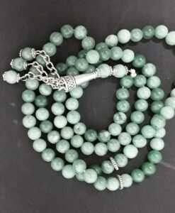 Authentic Tarquoise/Feroz (Precious Stone) Prayer Beads/Tasbih in Counts of 99