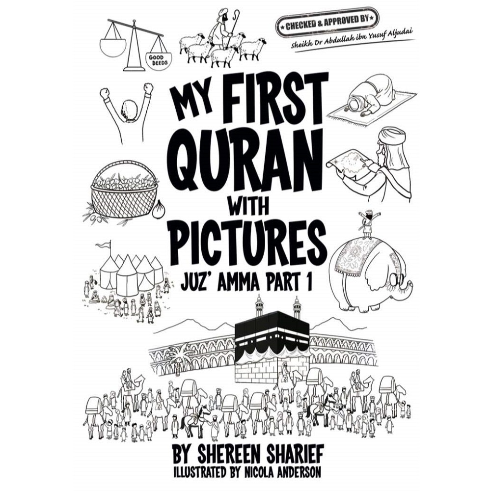 My First Quran with Pictures Juz Amma Part 1 [Colouring Book]