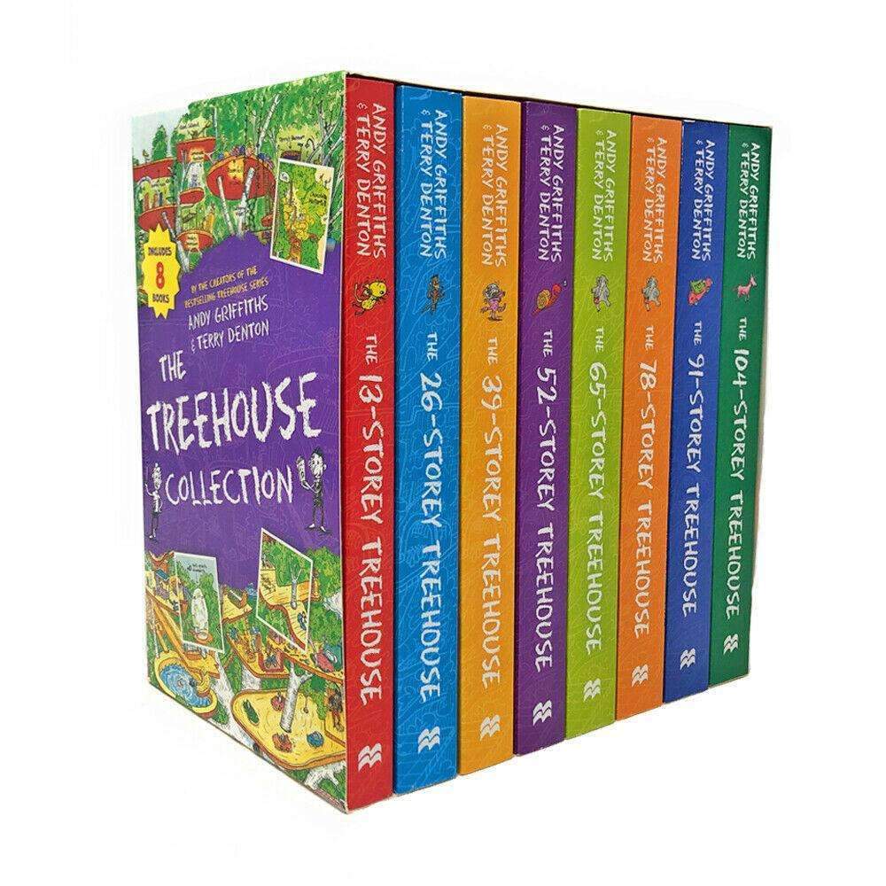 The Treehouse Collection 8 Books Collection Set By Andy Griffiths