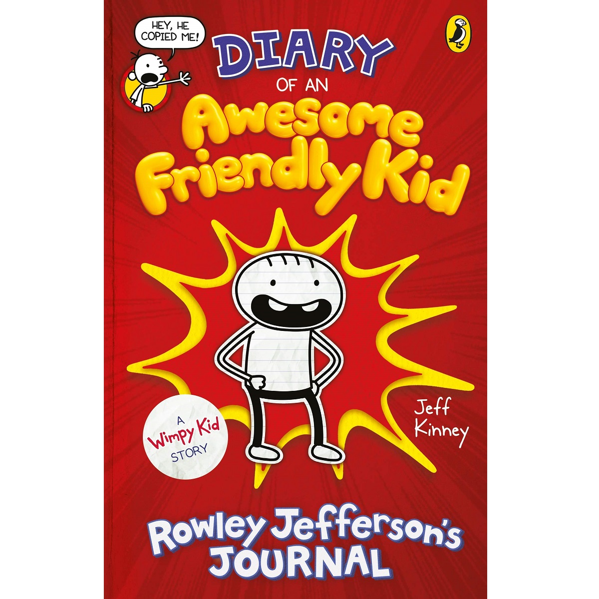 Diary of an Awesome Friendly Kid By Jeff Kinney